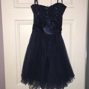 Strapless Homecoming/Prom Dress